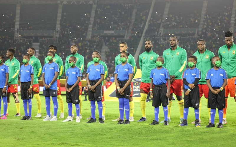 Timnas Kamerun di babak semifinal Piala Afrika 2021 - Twitter @Caf_online