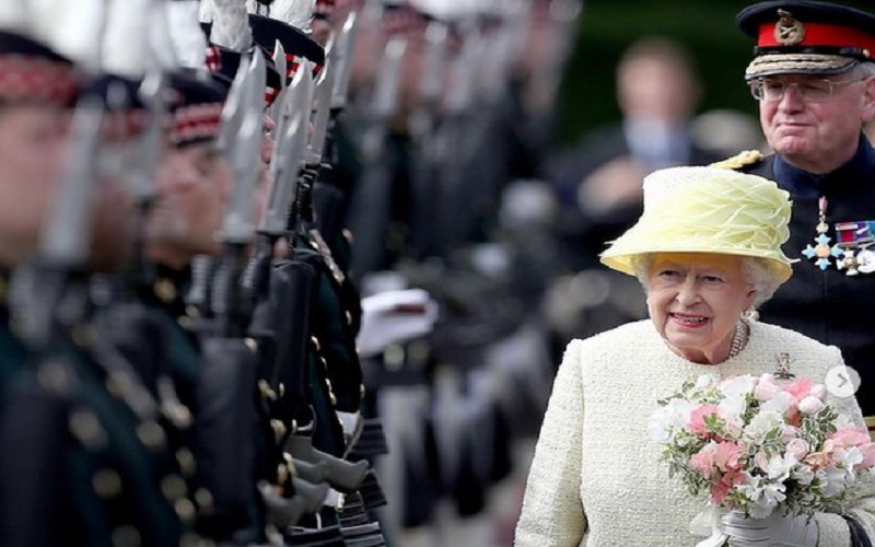 Ratu Elizabeth berusia 94 tahun memimpin Kerajaan Inggris. JIBI - Bisnis/Nancy Junita @theroyalfamily