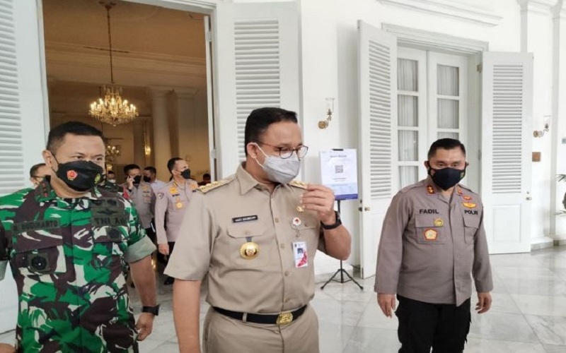 Kasus Covid-19 Jakarta Tembus 1 Juta, Gubernur Anies: Jangan Anggap Enteng Omicron!