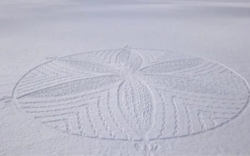 Are There Really Alien Traces Found in the Snow?