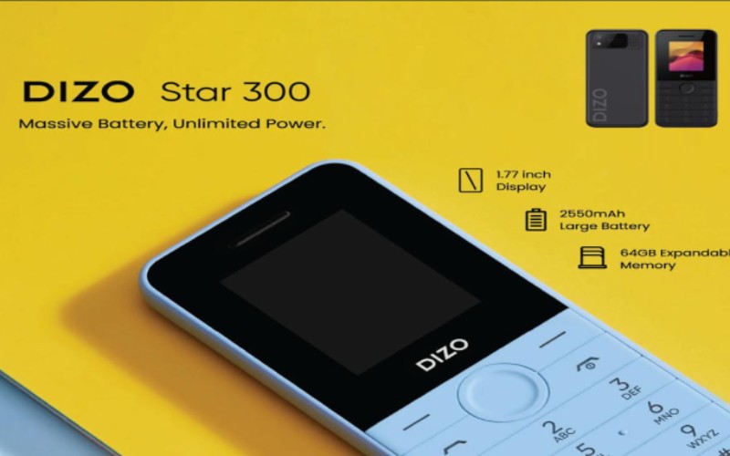 tangkapan layar gambar Dizo Star 300