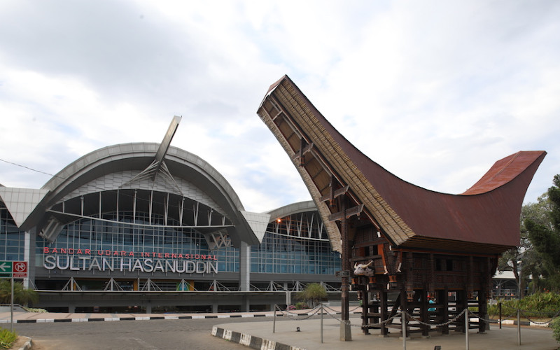 Bandara Sultan Hasanuddin Makassar.  - Kementerian BUMN
