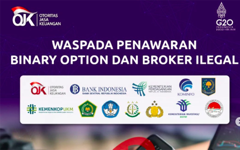 OJK meminta masyarakat waspada terhadap penawaran investasi melalui binary option.  -  Instagram @ojkindonesia