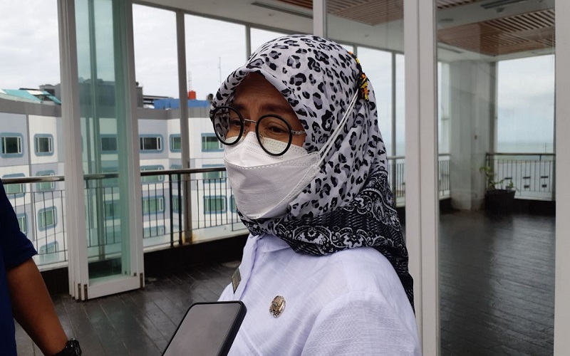 Kepala Dinas Pangan Tanaman Pangan dan Hortikultura (PTPH) Kaltim Siti Farisyah Yana. - Bisnis/Muhammad Mutawallie Sya'rawie