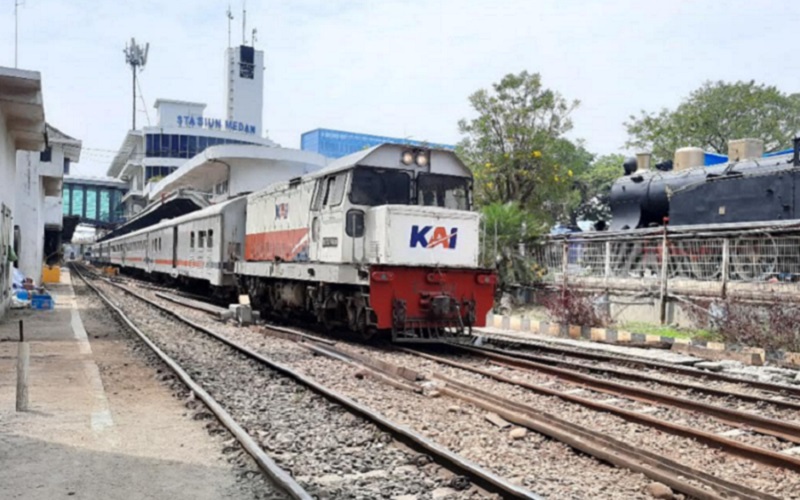 Stasiun Kereta Api Kota Medan - Bisnis/Nanda Fahriza Batubara