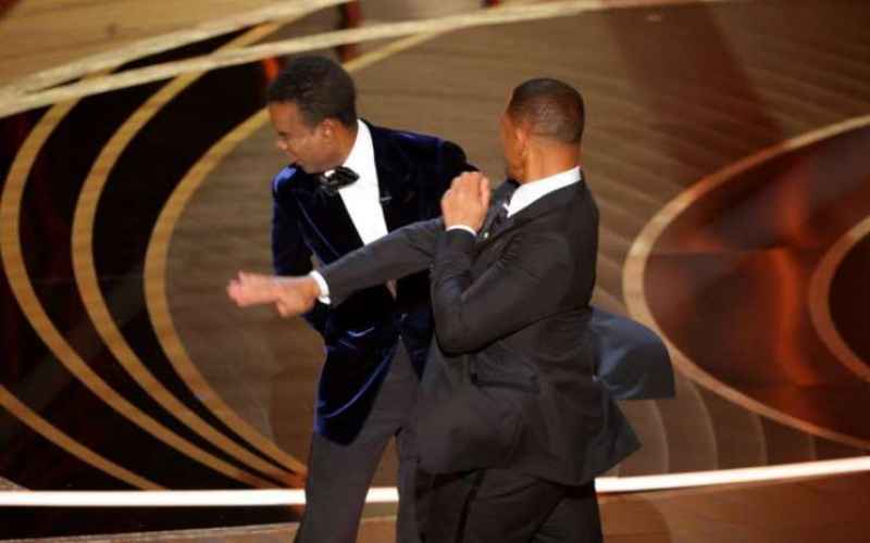 Insiden penamparan Chris Rock oleh Will Smith di atas panggung Oscar 2022