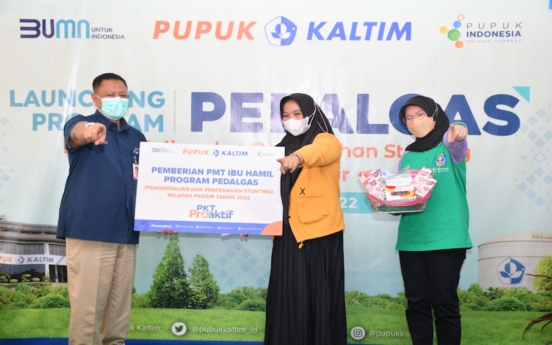 PT Pupuk Kalimantan Timur (PKT) bekerjasama dengan PT Kaltim Medika Utama (KMU) menggagas program PEDALGAS (Pengendalian dan Pencegahan Stunting) bagi masyarakat Bontang untuk mendukung pencegahan stunting dan pemenuhan gizi pada masa pertumbuhan anak. - JIBI/Istimewa
