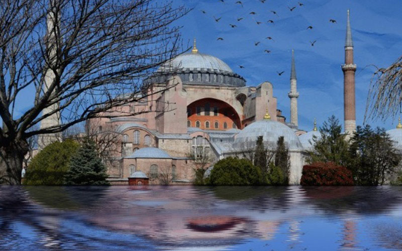 Hagia Sophia di Istanbul, Turki./Antara - Pixabay