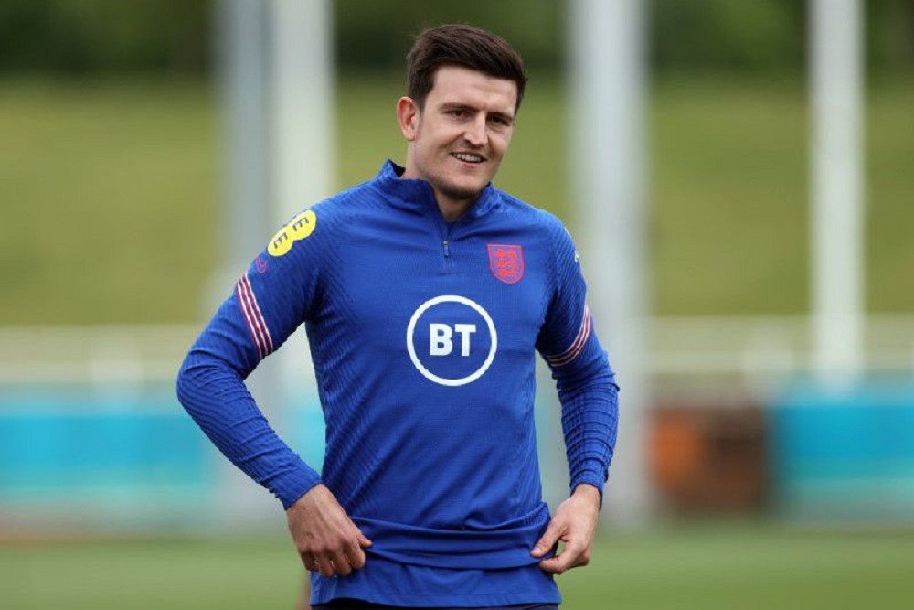Harry Maguire timnas Inggris  -  Reuters