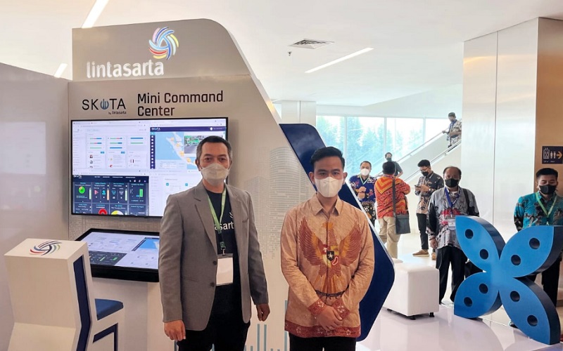 Lintasarta hadir dalam menyediakan solusi Smart City dan Cloud di ajang Digitalisasi Nusantara Expo & Summit (DNES) 2022.