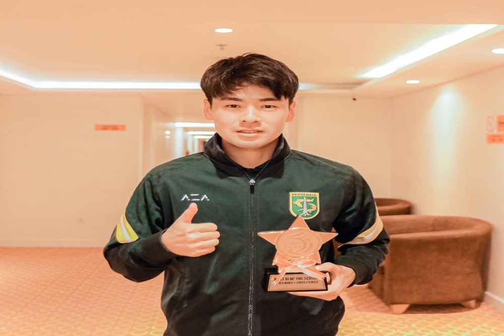 Taisei Marukawa pemain terbaik Liga 1 2021-2022  -  Instagram