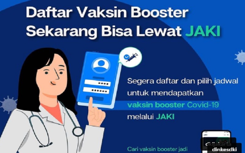Jadwal Lokasi Vaksinasi Booster di Jakarta, 6 April 2022