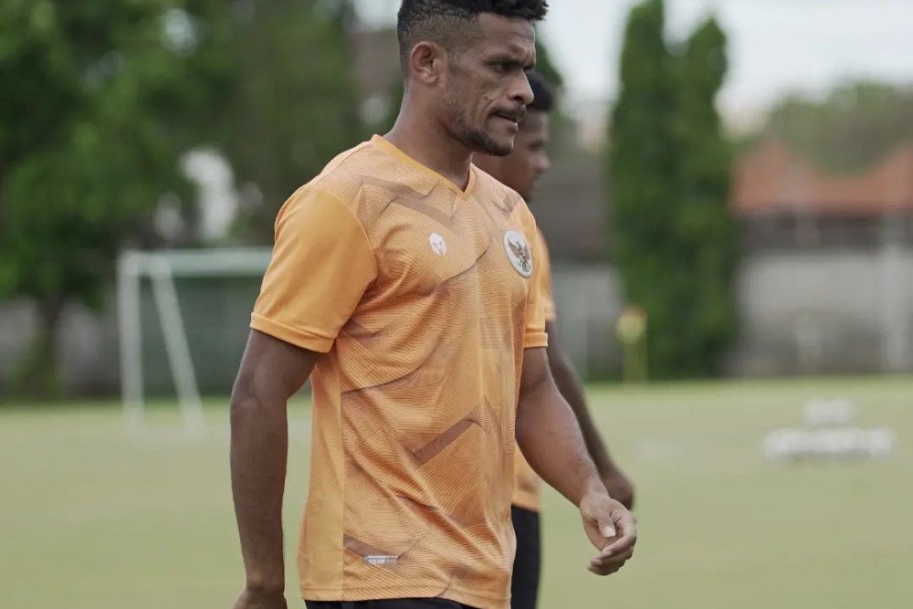 Ricky Kambuaya saat menjalani pemusatan latihan timnas Indonesia  -  Instagram Ricky Kambuaya