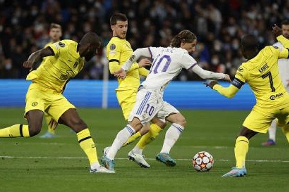 Real Madrid vs Chelsea di Liga Champions  -  Reuters