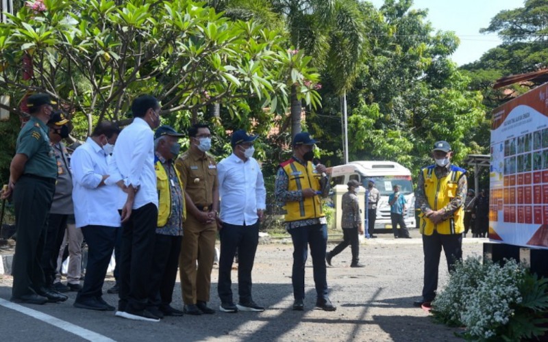 Ditinjau Jokowi, Kegiatan Padat Karya di Cirebon Dipastikan Selesai H-14 Lebaran