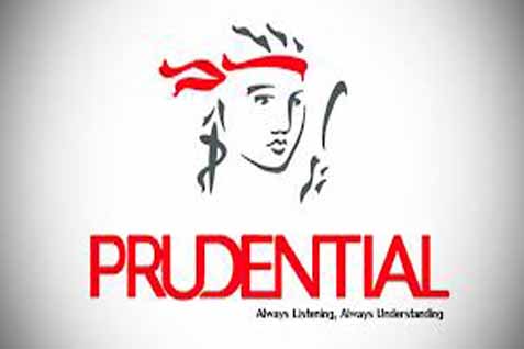 Logo Prudential. 