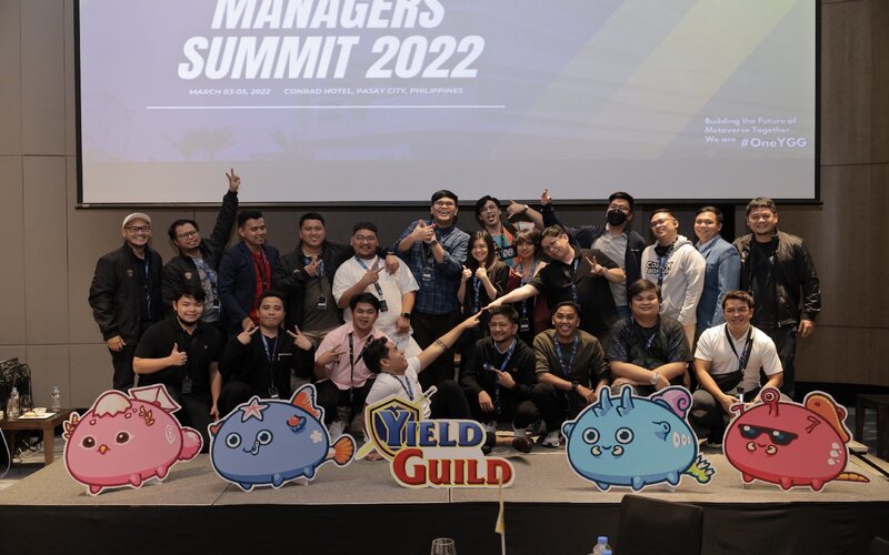 Managers Summit Yield Guild Games 2022 di Pasay City, Filipina -  YGG
