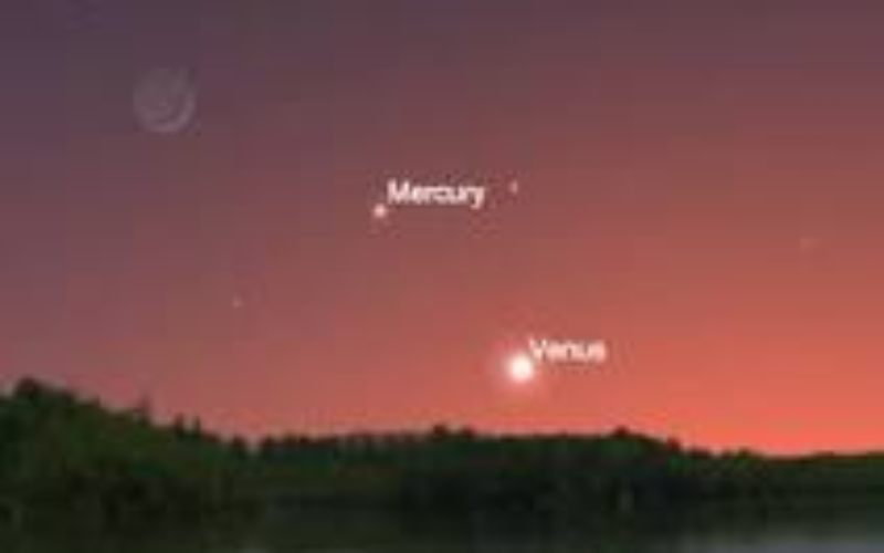 Fenomena Konjungsi Planet Venus-Merkurius. - Space