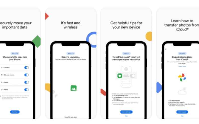 Aplikasi Switch to Android - google