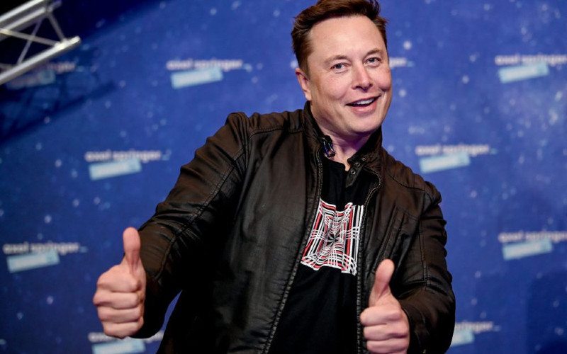 CEO Tesla Elon Musk.  - Bloomberg