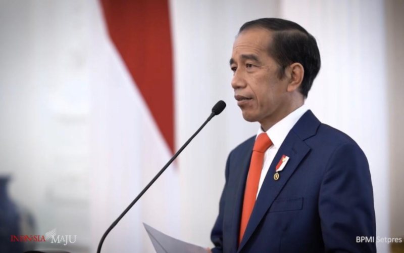 Jokowi Bersyukur Tren Ekonomi RI Positif di Tengah Gejolak Situasi Global - Bisnis.com