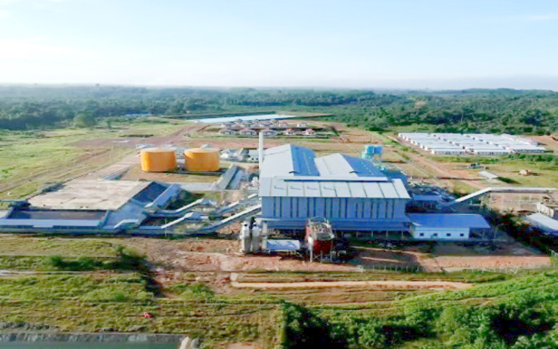 Pabrik Kelapa Sawit (PKS) kedua PT Palma Serasih Tbk. (PSGO) di Kalimantan Timur.  - PSGO