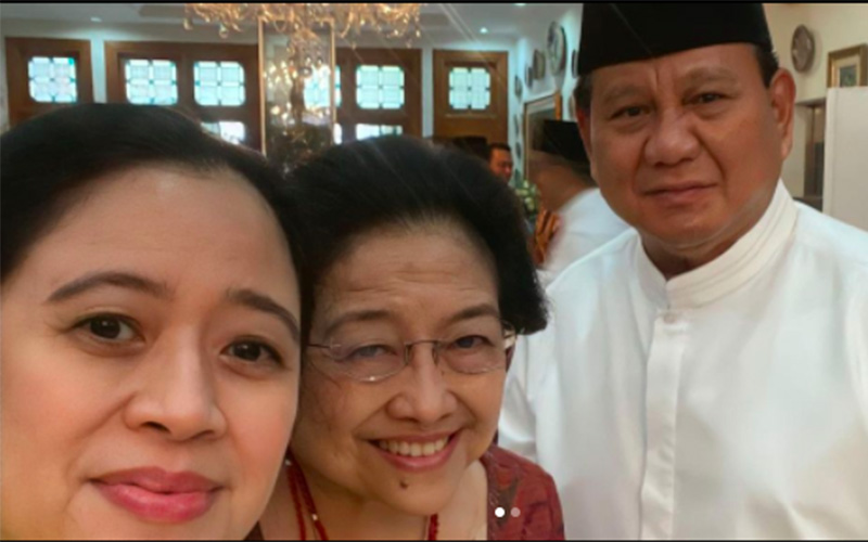 Setelah 13 Tahun Perjanjian Batu Tulis, Prabowo, Megawati, Puan Kian Mesra