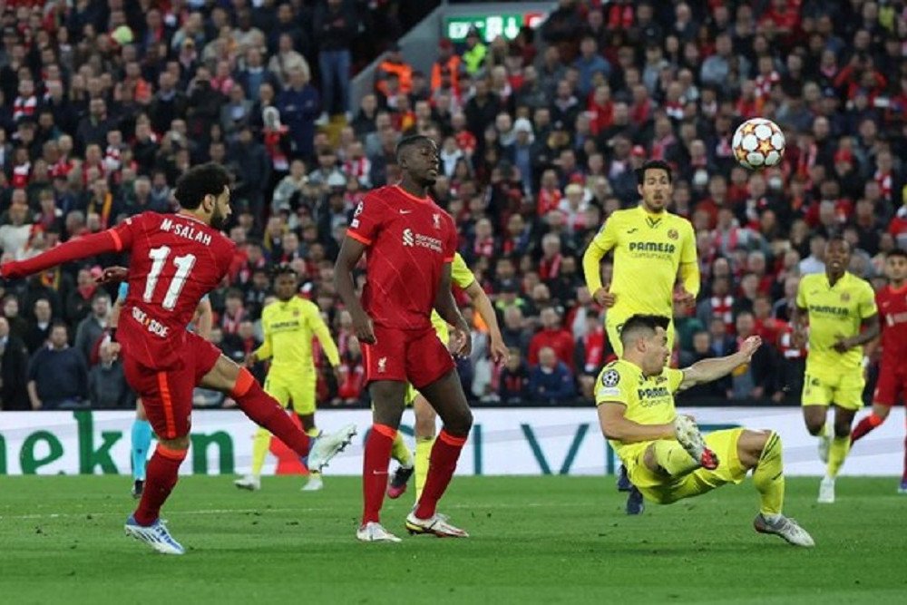 Liverpool vs Villarreal di Liga Champions  -  Reuters