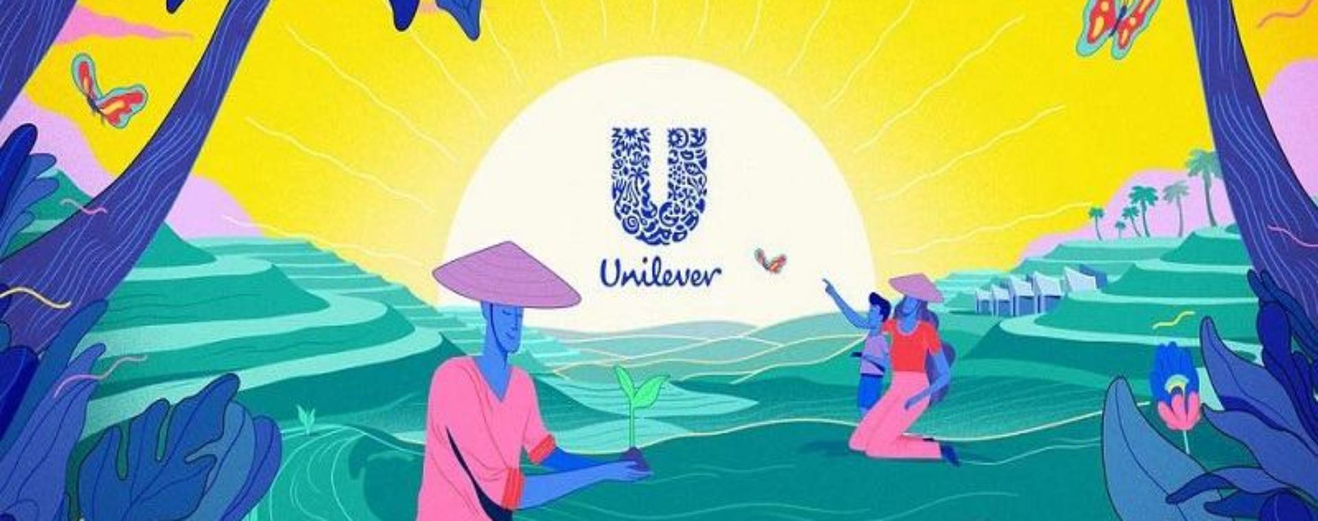 Logo Unilever Indonesia dalam kampanye Indonesia World Farmer Scene - Unilever.co.id