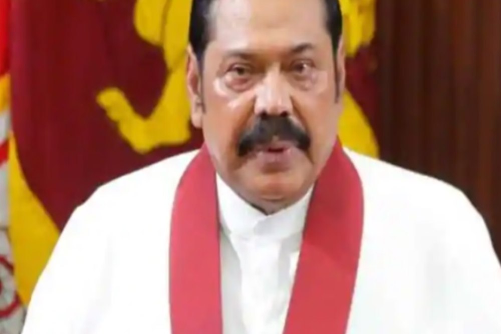 Perdana Menteri Sri Lanka Mahinda Rajapaksa. - Istimewa