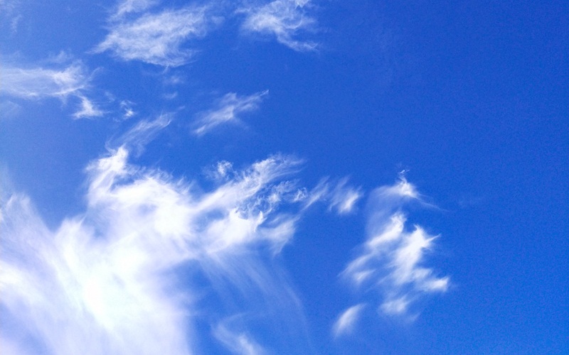 Langit cerah berawan - Bisnis/Andhika Anggoro