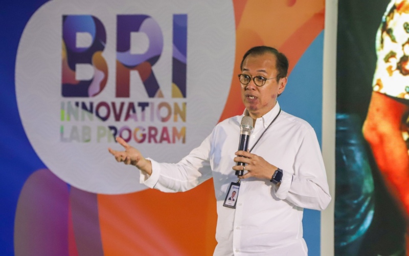 Indra Utoyo, saat menjabat sebagai Direktur Digital Teknologi Informasi dan Operasi BRI  - Istimewa