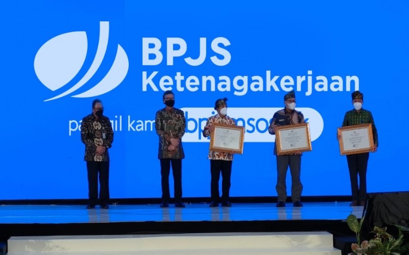BPJamsostek meraih penghargaan ANRI atas keberhasilan dalam pengawasan kearsipan.  - Istimewa
