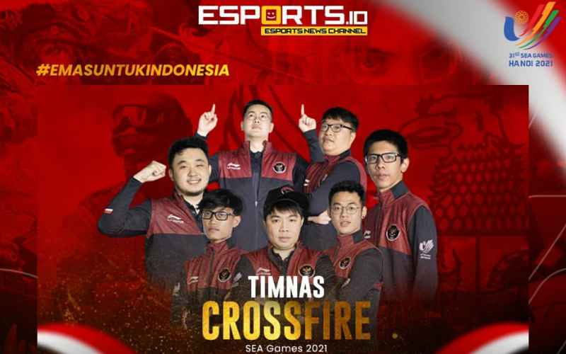 Tim CrossFire Indonesia akan bertanding di babak semifinal dan final SEA Games pada 22 Mei 2022 - Instagram @esports_id