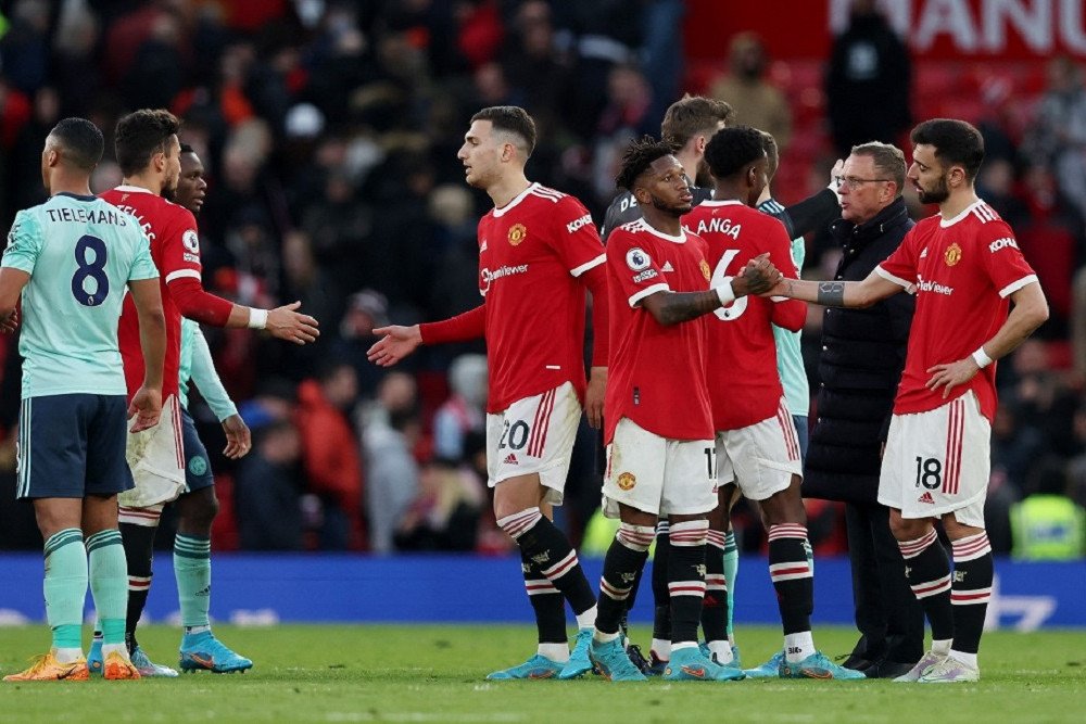 Manchester United di Liga Inggris  -  Reuters