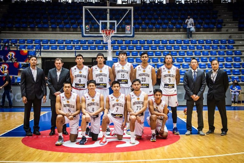 Skuad timnas basket Indonesia yang meraih medali emas di SEA Games 2021  -  PP Perbasi