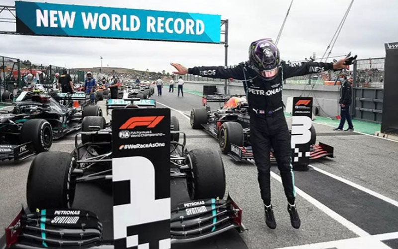 Lewis Hamilton/Antara - Reuters