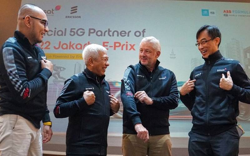 Indosat Ooredoo Hutchison Hadirkan 5G di Jakarta E-Prix 2022 