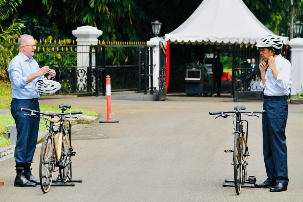 Diplomasi Sepeda Bambu ala Jokowi