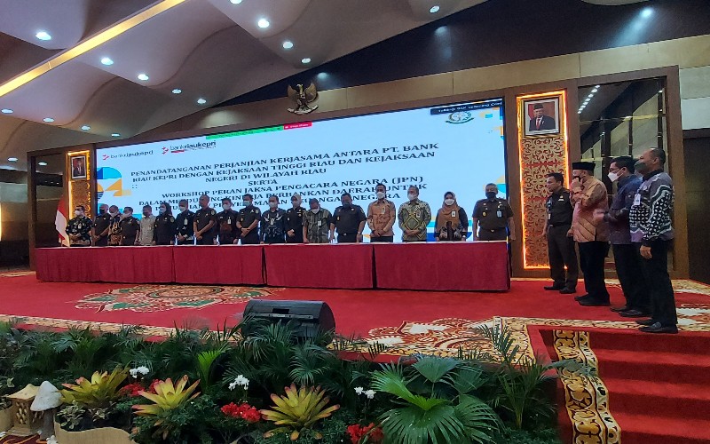 Tingkatkan Kinerja, Bank Riau Kepri Gandeng Kejati dan Kejari se-Provinsi Riau