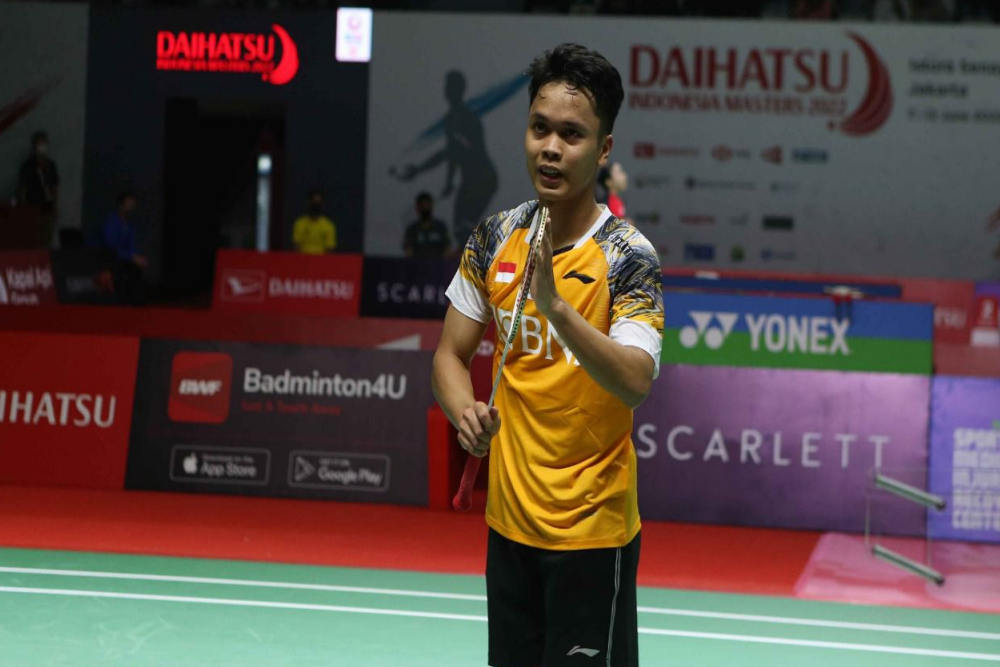 Hasil Semifinal Indonesia Masters 2022: Kalahkan Ginting, Axelsen ke Final