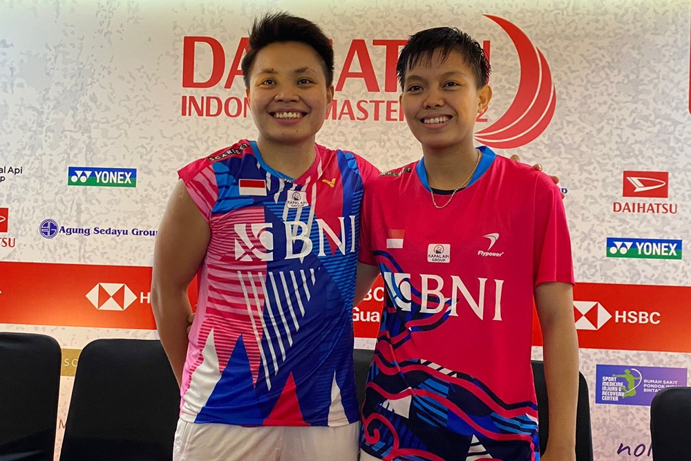 Jadwal Final Indonesia Masters 2022, Apri-Fadia dan Fajar-Rian Vs China