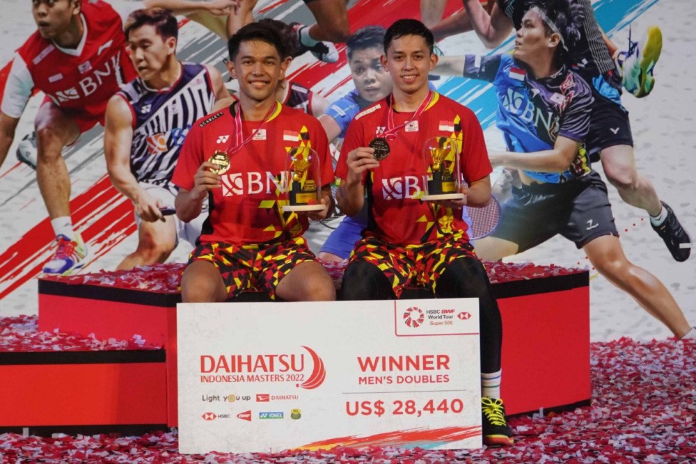 Prediksi Ranking BWF Ganda Putra setelah Indonesia Masters 2022: Fajar/Rian Naik Peringkat