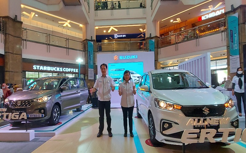 All New Ertiga Hybrid resmi meluncur di Kota Pekanbaru, dan ditargetkan terjual 600 unit setahun. Istimewa