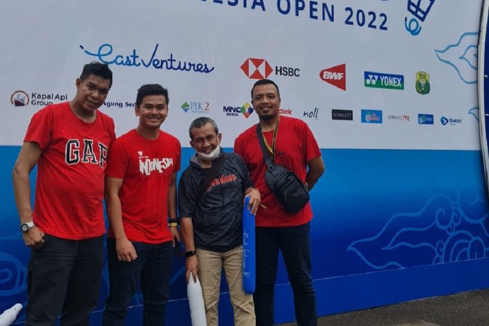 Cerita penonton Indonesia Open 2022  -  Bisnis/Akbar Evandio
