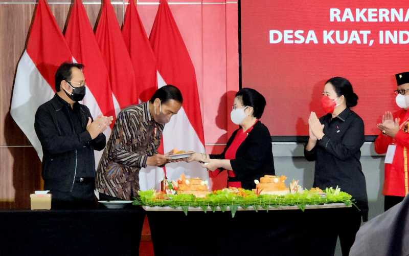 Puan Ungkap Isi Pembicaraan Jokowi dan Megawati Sebelum Rakernas PDIP