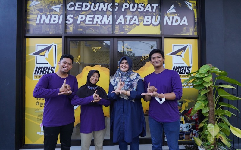Inbis Permata Bunda merupakan salah satu Sustainable Entrepreneurship Program for Disability dari PT Pupuk Kalimantan Timur (PKT) yang telah dibina sejak 2016 hingga tahun 2021. - JIBI/Istimewa