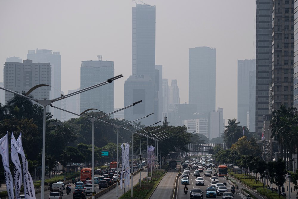 Hari Ini, Kualitas Udara DKI Jakarta Terburuk di Dunia!