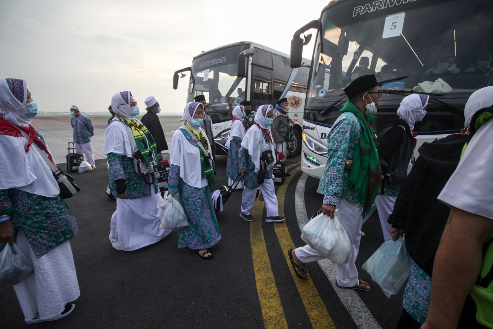 Jemaah Haji Indonesia yang Sakit Dievakuasi ke Madinah