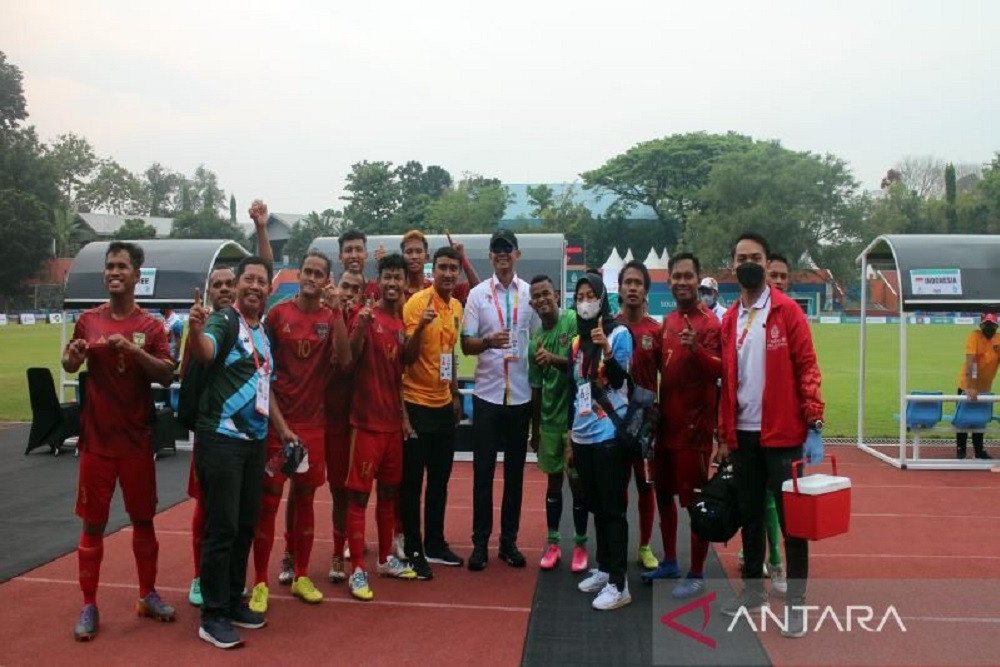 Asean Para Games 2022: Bantai Kamboja, Tim Sepak Bola CP Indonesia ke Semifinal